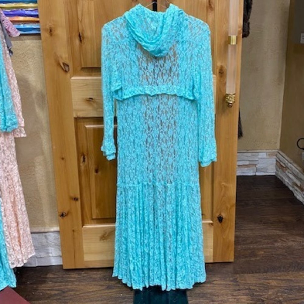 Maxi Length Lace Duster